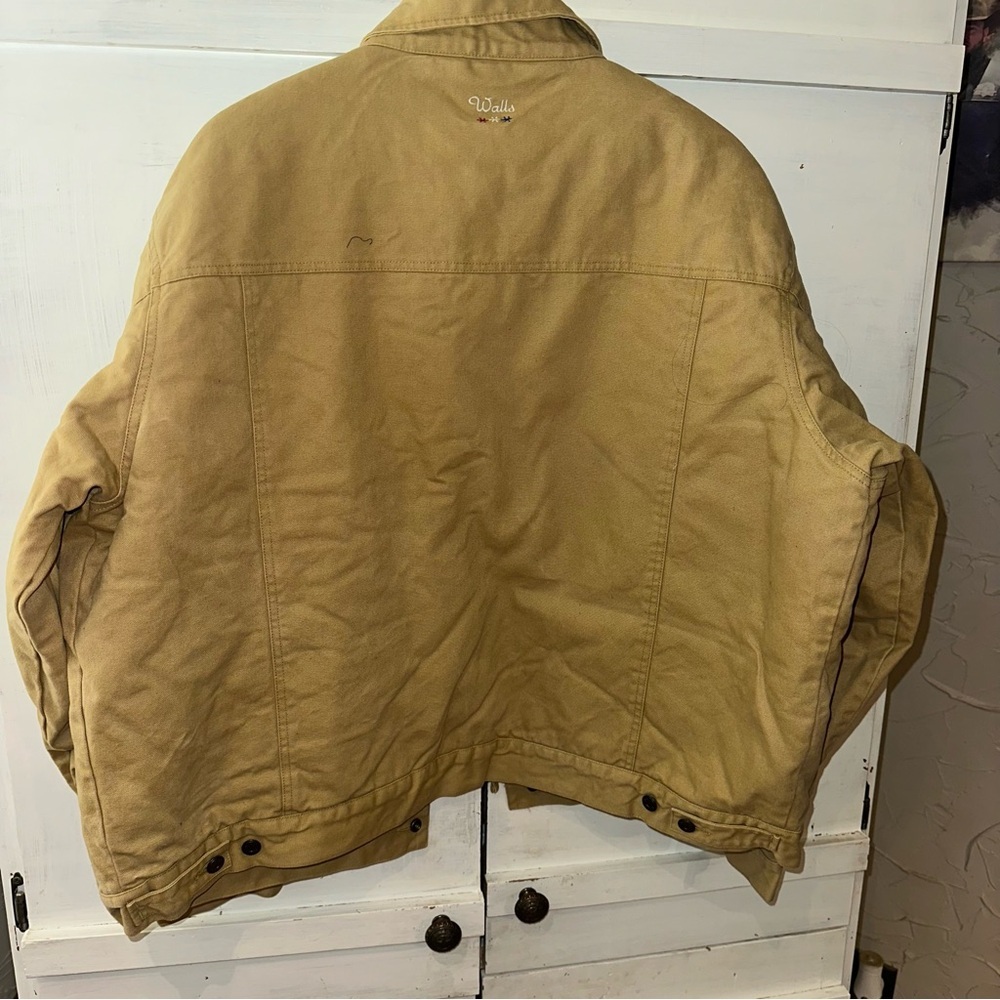 Vintage NWOT Walls Workwear Men's Blanket Lined Utility Jacket Sz 2XL Utility - Picture 5 of 9